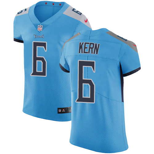 Nike Titans #6 Brett Kern Light Blue Team Color Men's Stitched NFL Vapor Untouchable Elite Jersey